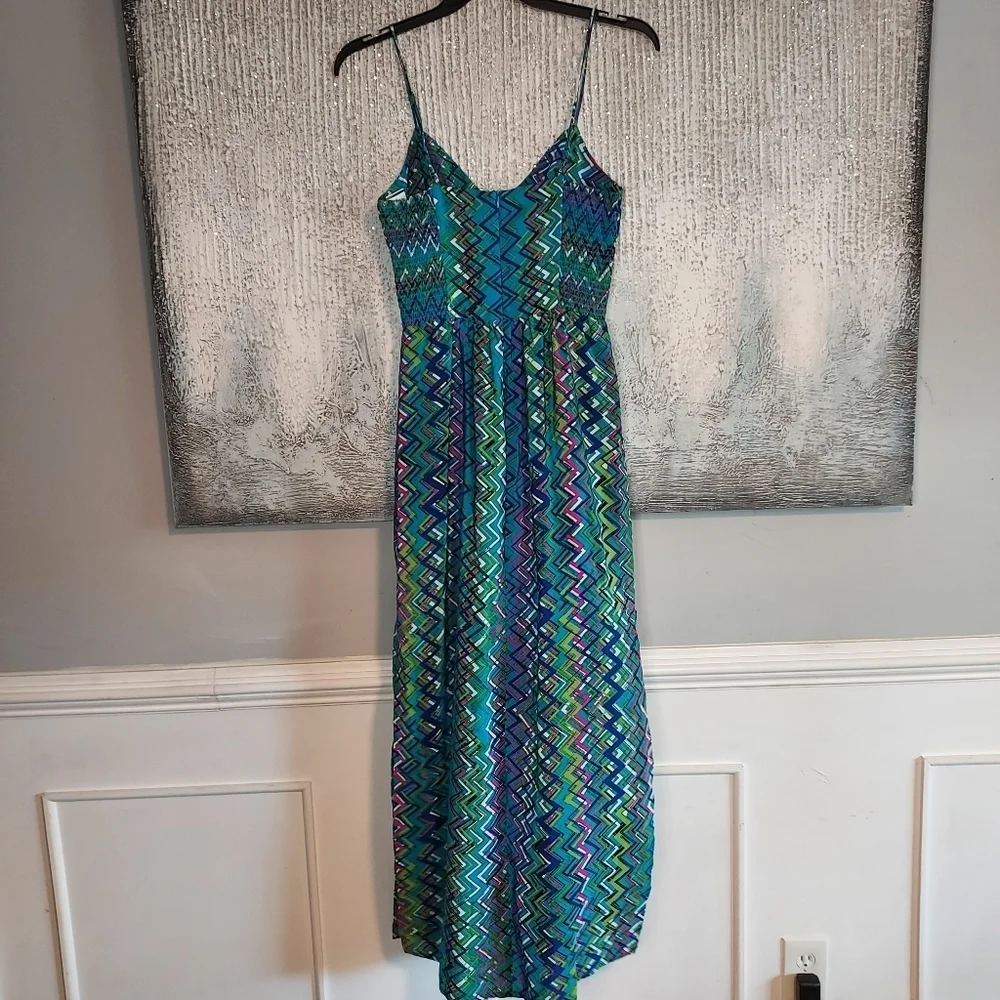 Amanda Uprichard 100% Silk Print Dress - Picture 6 of 14